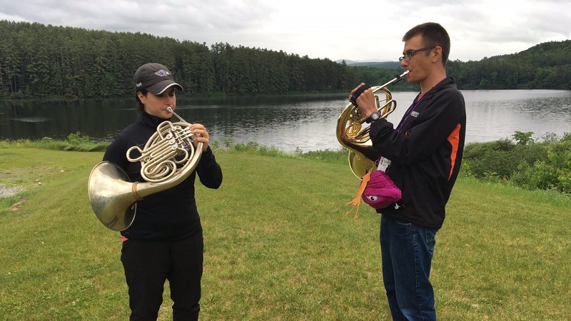 french horn camp ogontz